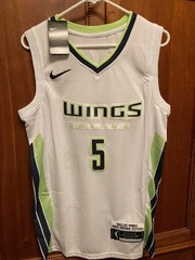 Paige Bueckers #5 Dallas Wings Stitched White Jersey Adult Size Medium