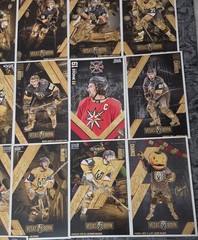 LOT of 33 VEGAS GOLDEN KNIGHTS 2020-2021 Season +Playoffs 18.5X12.5 NEW MISFITS