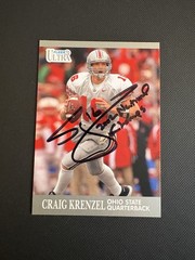 Craig Krenzel Signed 2013 Fleer Ultra Retro Ohio State Buckeyes Card # 27