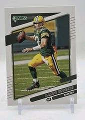 2021 Panini Donruss Aaron Rodgers #155 Base Green Bay Packers
