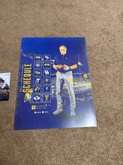 WVU Mountaineers Football Magnetic Fridge Schedule And Poster Schedule 2025-2026