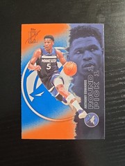 2026 Topps Signature Class Anthony Edwards Blue & Orange Parallel #68