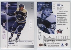 2022-23 SPx 2002-03 SPx Retro Rookies 75/199 David Jiricek #R-65 Rookie RC 1sr1