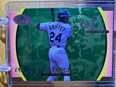 1998 Upper Deck KEN GRIFFEY JR RETROSPECTIVES DIE CUT insert Mariners