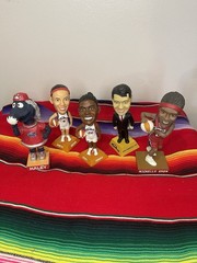 Houston Comets Bobblehead Doll WNBA Swoopes Arcain Snow Van & Haley