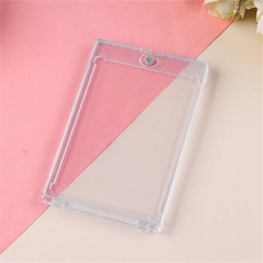 5-50PCS Clear Magnetic Trading Sports Card Holders 35PT One-Touch UV Protection