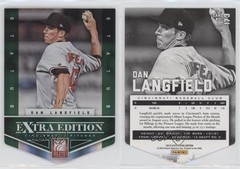 2012 Elite Extra Edition Status Emerald Die-Cut 6/25 Dan Langfield #173 z6b