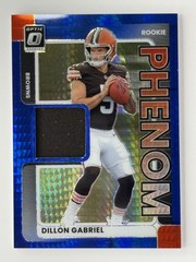 2025 Donruss Optic #RPBH-DGL Dillon Gabriel Rookie Phenoms Blue Hyper
