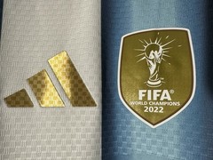 Argentina 26/27 Home Long Sleeve Adidas Climacool+ Authentic Jersey Size L NWT