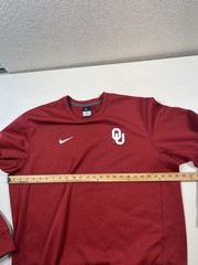 Red Crimson Nike Therma-Fit OU Oklahoma Sooners Sweatshirt Men’s XL