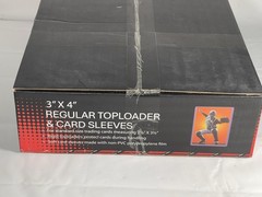 3″ X 4″ 1000 Regular Top Loader And Card Sleeves