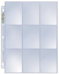 Ultra Pro: 9-Pocket for 2-1/2″ x 3-1/2″ Standard Size Cards Platinum Series Pock