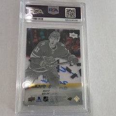 Upper Deck Young Guns Matt Boldy #201 Clear Cut RC Auto PSA 98449036