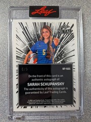 2026 Leaf Glory of the Game Sarah Schupansky Metal Auto /9