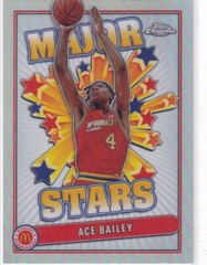 2024 Topps Chrome McDonalds All-American No. SES-AIB Ace Bailey Stars Refractor