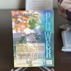 1997 Finest Barry Bonds Power Rare Gold Refractor #175 With Coating giants bc26