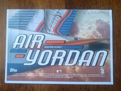 Yordan Alvarez Air Yordan Mini Poster 2020 Topps Archives Baseball Boxloader