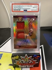 2016-17 Panini Gold Standard #208 Jakob Poeltl RC Rookie JERSEY AUTO 012/199