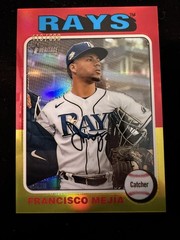 2024 Topps Heritage High Number Chrome #40 Francisco Mejia Tampa Bay 413/699