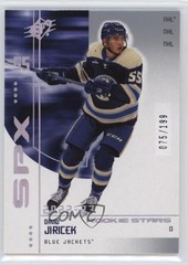 2022-23 SPx 2002-03 SPx Retro Rookies 75/199 David Jiricek #R-65 Rookie RC 1sr1