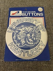 Vintage American Logo Products Team Souvenir Button Kentucky University Wildcats