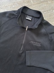 NIKE GOLF IndyCar Team PENSKE Racing 1/4 Zip Pullover Sweater Sewn Logo Large
