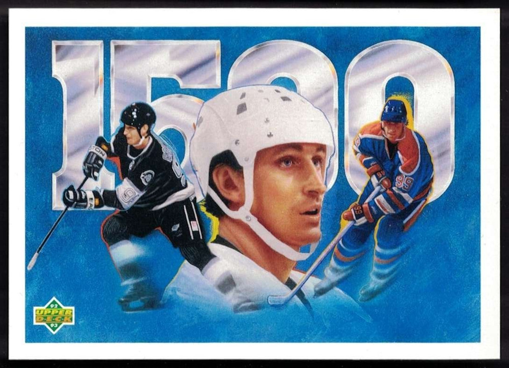 1992-93 Upper Deck #33 Wayne Gretzky 1500 NM-MT