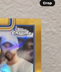 2025 Topps Chrome Ladd McConkey Gold Lava Auto /50