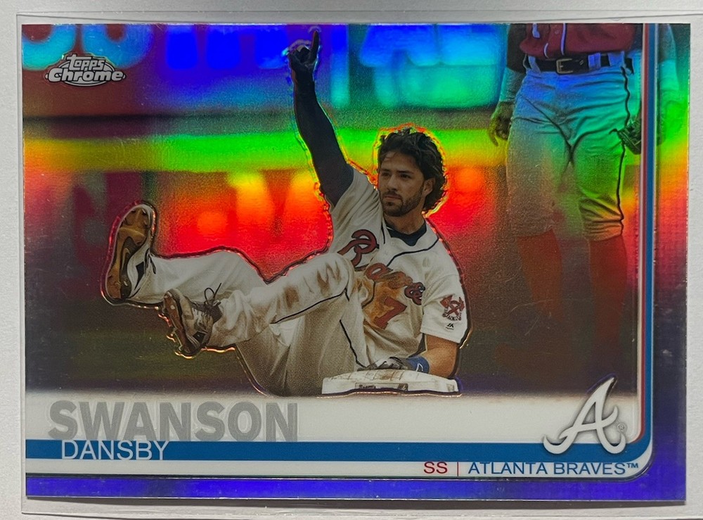 2019 Topps Chrome – Dansby Swanson #169 Refractor