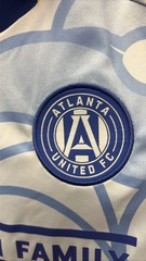 Adidas Atlanta United FC 24/25 Away Soccer Jersey Men’s XS Light Blue