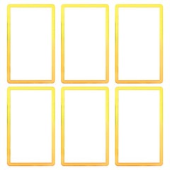 6Pcs Gradient Slab Bumper Guard Protector Skin TPU Stackable For PSA Graded Card