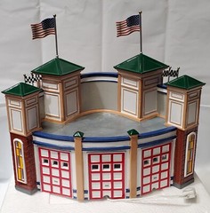 Dept 56 NASCAR Cafe Original Snow Village with Car~ With Box “READ “