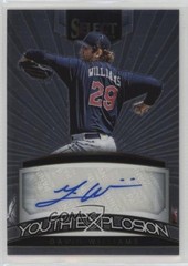 2023 Panini Select Youth Explosion Signatures Gavin Williams #YES-GW Auto 13hf