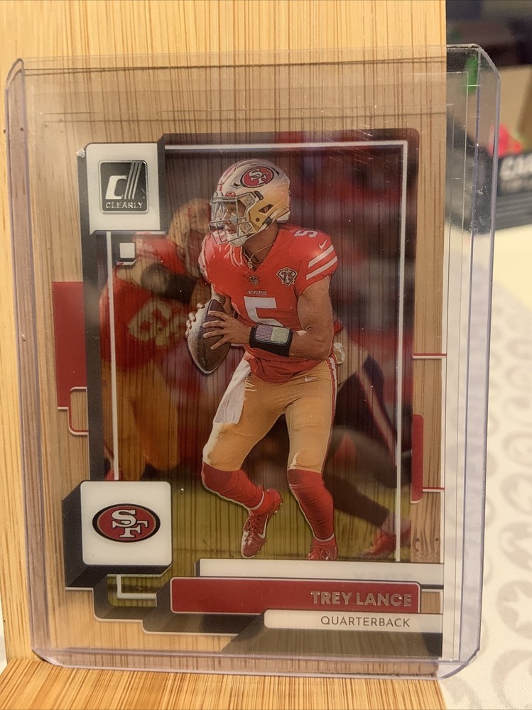 2022 Panini Clearly Donruss Trey Lance
