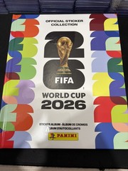 Panini FIFA World Cup 2026 Official Sticker Collection Hardcover Album FRESH