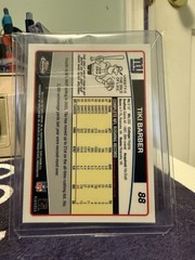 2006 Topps Chrome Tiki Barber #88 New York Giants 931