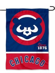 MLB Chicago Cubs Garden Flag Double Sided Vintage Cubs Premium Yard Flag