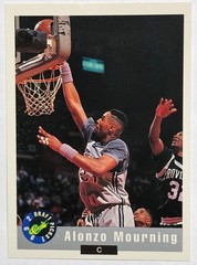 ALONZO MOURNING CLASSIC 1992 DRAFT PICKS NATIONAL SPORTS COLLECTORS PROMO CARD