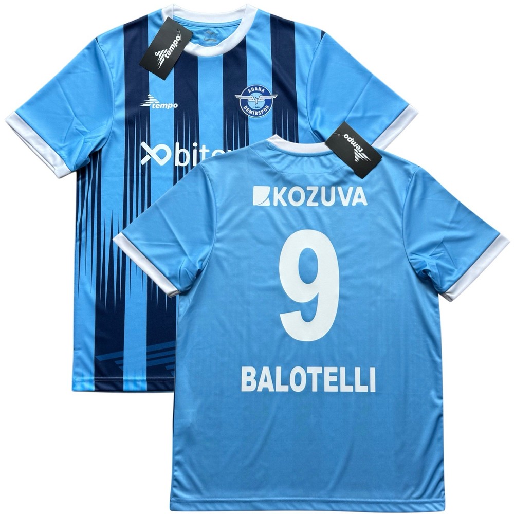 2022/23 Adana Demirspor Home Jersey #9 Balotelli Large Tempo Brand Super Mario
