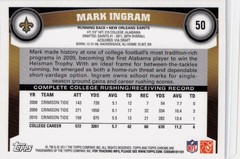 Mark Ingram Rookie – 2011 Topps Chrome #50