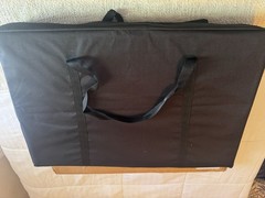 Card Display Case Aluminum Trade Show Display Case Large Portable w/ Bag