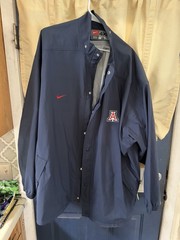 Arizona Wildcats Nike Men’s 4Xl Player Issue Zip Up Jacket