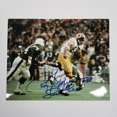 Roy Jefferson Auto Signed 8×10 Photo Washington Redskins NFL COA “Sweet Pea”