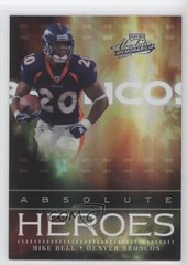 2007 Playoff Absolute Memorabilia Heroes Spectrum 3/25 Mike Bell #AH-4 0a1
