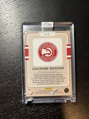 2024 Panini One & One Zaccharie Risacher Stats Numbers 36/36 Points CASE HIT #2