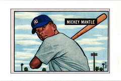 1989 Bowman Reprint Inserts #5 Mickey Mantle 51