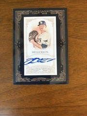 2012 Topps Allen Ginter Framed Mini Autograph AGA-JHE Jeremy Hellickson
