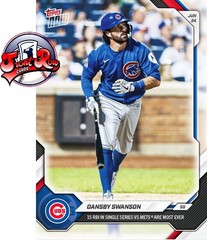 Dansby Swanson 2026 MLB TOPPS NOW 375 Presale