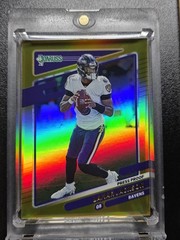 LAMAR JACKSON RARE REFRACTOR SP RAVENS GOLD HOLO🔥