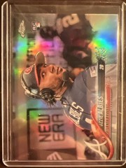 2018 Topps Chrome Image Variation Refractor Ozzie Albies Wearing Headset RC
